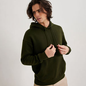 wholesale <b>oversized</b> <b>hoodies</b> for men heavyweight cotton <b>fleece</b> streetwear - Product Image 5