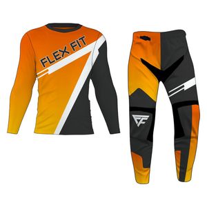 Jersey de Motocross Sublimado Transpirable y Resistente al Viento de Manga Larga, Ropa Deportiva de Alta Calidad al por Mayor, 100% Poliéster, Personalizable - Product Image 2