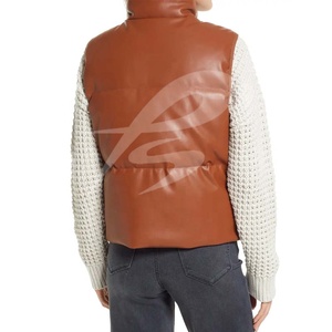 Gilet léger pour femmes PIHA SPORTS, gilet d'hiver chaud, imperméable, coupe-vent, en nylon/polyester, veste matelassée, fermeture éclair - Product Image 2