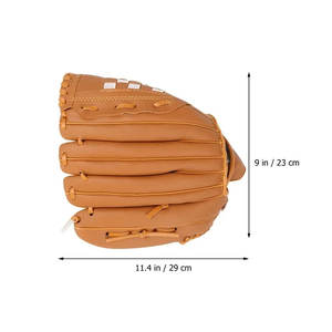 Guantes de Béisbol Profesionales de Cuero PU de Alta Calidad para Entrenamiento al Aire Libre, Guantes de Bateo Duraderos con Buena Relación Calidad-Precio - Product Image 4