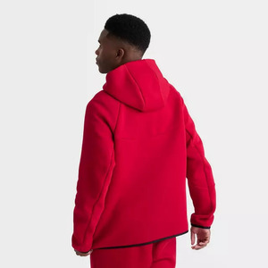 Winter Pullover <b>Hoodie</b> with Ribbed Wrist Cuffs 100% Cotton Eco-Friendly for Sporty Relaxed Weekend Outfits Streetwear <b>Aesthetic</b> - Product Image 4