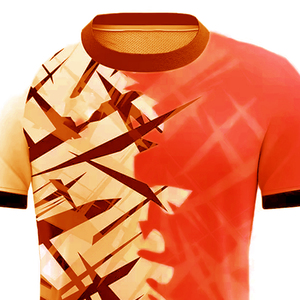 Men's Sublimated Soccer Jersey Crew Neck Short Sleeve Custom Print Moisture Wicking Polyester Sportswear Adult Regular Fit - Product Image 2