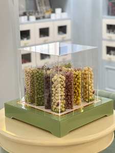 Plateau de service en acrylique de qualité supérieure, design léger et écologique, décoration moderne pour la maison indienne, idéal pour Diwali – Vente chaude - Product Image 3