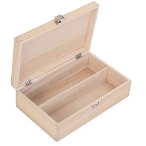 Boîte cadeau en bois pour vin avec couvercle coulissant pour le rangement et la présentation de bouteilles de vin rouge premium - Product Image 3