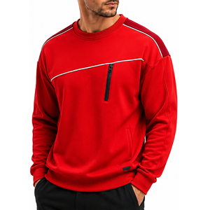 Sweat-shirt à col rond personnalisé unisexe en coton molletonné à manches longues, pull décontracté, vêtements de sport, fournisseur OEM ODM, marque privée - Product Image 2