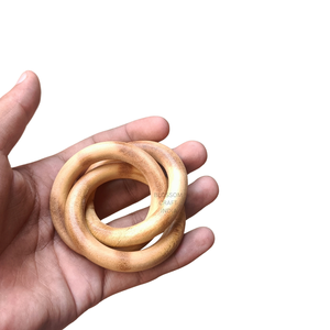 Anillos de Servilleta de Madera Ecológicos, Material Sostenible, Decoración de Mesa Elegante para Bodas y Eventos, Venta al Por Mayor - Product Image 2