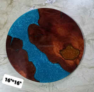 Collection Prestige de planches à fromage en bois de manguier et en résine pour servir et hacher pour les amateurs de cuisine - Product Image 2