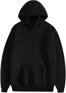 Sudaderas con Capucha para Hombre, Casuales, Otoño/Invierno, Color Sólido, Estilo Pullover - Product Image 3
