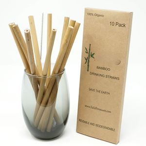 Pajitas de Bambú Ecológicas Reutilizables y Desechables, Precio al por Mayor, Pajitas Orgánicas para Beber de Vietnam, Marca EXPAD - Product Image 1