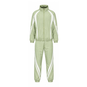 Men Casual Printed Windbreaker Set Polyester Jacket <b>Pants</b> Breathable Outdoor Running Training Tracksuit Custom Wholesale OEM ODM - Product Image 1