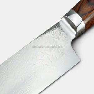 Cuchillo de Cocina Moderno de Acero Inoxidable de 20 cm con Mango de Madera de Pera, Apto para Lavavajillas - Product Image 4