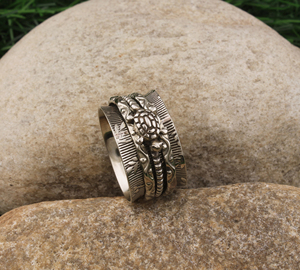 Anillo Apilable de Plata de Ley 925 con Diseño de Tortuga, Minimalista, Inspirado en la Playa y el Océano, para Mujer, Joyería para Fiestas - Product Image 5