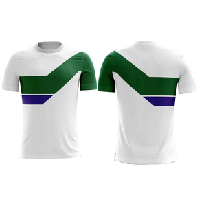 Camiseta de sublimación más vendida, cómoda para el verano, de alta calidad, lisa, transpirable, bajo MOQ, con precio razonable, en venta. - Product Image 5