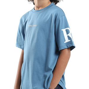 Camisetas de Verano para Niños, Informales, de Algodón Tejido, Etiquetas Personalizadas, Manga Corta, Estampados de Alta Calidad, Cuello Redondo, Hechas en Bangladesh - Product Image 1