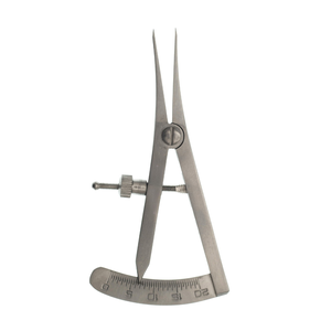 Calibrador Castroviejo de 3-1/4 Pulgadas, Graduado de 0-20 mm, Instrumento de Medición Dental, Herramienta de Precisión de Acero Inoxidable - Product Image 3