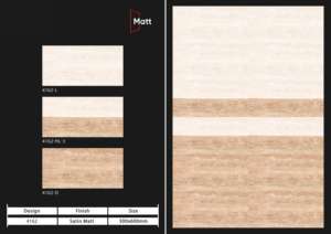 Carreaux vitrifiés modernes effet mat 30x60cm, parfaits pour les espaces résidentiels et de bureaux, offrant une surface résistante aux rayures et durable. - Product Image 4