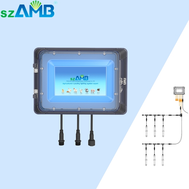 Smart Poultry Light Dimmer 4000W/2000W No Flicker Triac Dimmer Smart Timing Poultry House Light Dimmers