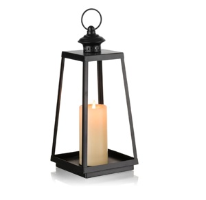 New Trending2026 Selling Metal & Glass <b>Lantern</b> With Matt <b>Black</b> Finish Metal Candle <b>Lanterns</b> for Outdoor & Home Decor Customized - Product Image 6