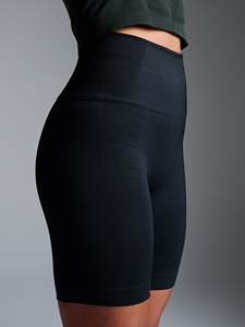 Shorts de sport sans couture taille haute pour femmes, respirants, extensibles, pour yoga, fitness et entraînement - Product Image 3