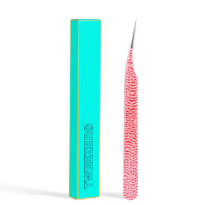 Curved Classic Eyelash Isolation Tweezer Stainless Steel Anti-Slip Grip Precision Lash Extension Tool Custom Lash Tweezers - Product Image 6