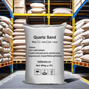 Bolsas de grava de plástico PP personalizadas de 25kg y 50kg, bolsas tejidas de Vietnam duraderas con impresión flexográfica - Product Image 6