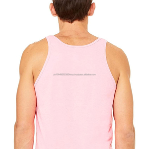 Débardeur pour homme, uni, couleur unie, logo personnalisé, respirant, débardeur de sport, vêtements de sport, débardeur en coton avec logo personnalisé, services OEM - Product Image 6