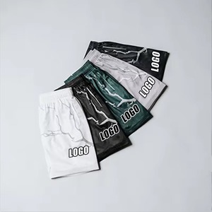 Top Quality Sublimated Basketball Mesh <b>Shorts</b> Custom Embroidery <b>Patch</b> Logo <b>Men's</b> Breathable Athletic Running Sports <b>Shorts</b> - Product Image 2