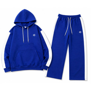 OEM ODM Ensembles de survêtements pour hommes, sweats à capuche et pantalons de jogging, en molleton personnalisé, vêtements de sport décontractés, fournisseur en gros - Product Image 3