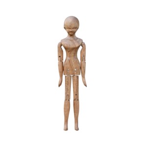 Maniquí de Madera para Artistas, Modelo Tallado a Mano, Figura Personalizada, Tamaño Personalizado para Dibujo - Product Image 4