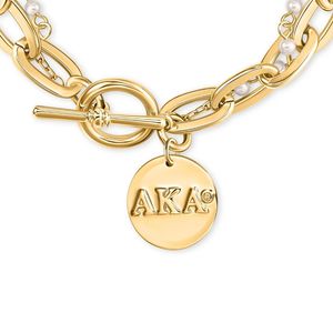 Bracelet à fermoir en perles argentées avec pendentif rond décoratif, accessoire de mode élégant pour femme, idéal pour un mariage - Product Image 3