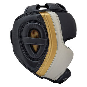 Protection intégrale du visage, casque d'arts martiaux, protège-tête professionnel en microfibre - Équipement d'entraînement absorbant les chocs pour le kickboxing - Product Image 3
