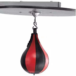 Custom Professional Leather <b>Boxing</b> Equipment Double End <b>Speed</b> Ball and OEM Hanging Punching <b>Bag</b> for Martial Arts Training - Product Image 4