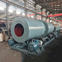 Machine de lavage et de déslimage rotative à entraînement par pneus pour minerai d'or et de manganèse du Ghana