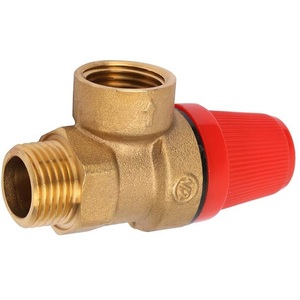 Soupape de sécurité Lucky Brass pour chaudière, filetage mâle-femelle 3/4 pouce, 6 bars, pour application générale - Product Image 3