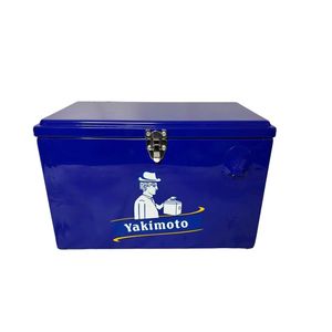 Borsa Frigo Portatile Isolata da 20L, Mantenimento Ghiaccio per 4 Giorni, Blu Riflesso, Capacità 35 Lattine, Chiusura con Chiusure Metalliche, Manico Ergonomico per Campeggio - Product Image 2