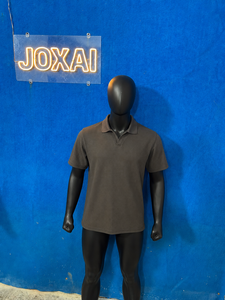 เสื้อผู้ชายทรงโอเวอร์ไซส์ผ้าวาฟเฟิลเนื้อแน่นสีพื้น |   เสื้อเชิ้ตแขนสั้นเนื้อผ้าพรีเมียมระบายอากาศได้ดี สไตล์ลำลอง ปี 2026 - Product Image 4
