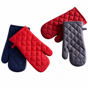 Guantes de Horno Resistentes, Guantes de Cocina Duraderos para Protección Contra Altas Temperaturas - Product Image 1