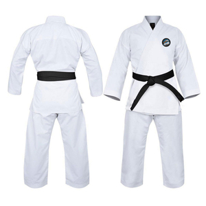 New Design High Quality 100% Cotton Durable & Breathable Unisex Adult <b>Karate</b> Uniform Sets Customizable Pakistan Manufacturer - Product Image 1
