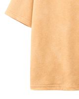 T-shirt personnalisé beige avec motif anime samouraï pour homme, en coton, coupe oversize, streetwear, imprimé, décontracté, été, avec logo personnalisé, fabricant OEM