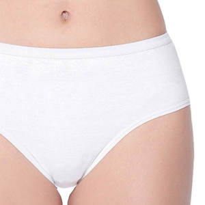 Braguitas de algodón cómodas y transpirables para mujer al por mayor, ropa interior suave sin costuras, de color liso, estilo hipster, de punto, de tiro medio para uso diario. - Product Image 5