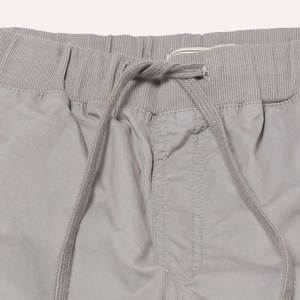 Pantalon de jogging décontracté gris en molleton de coton pour homme, taille élastique avec cordon de serrage, poches latérales, respirant, style Oxford - Product Image 6
