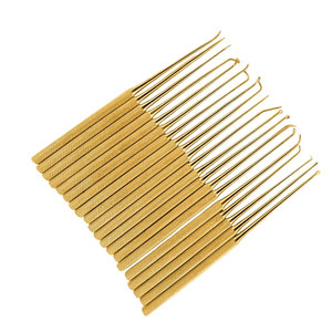 Micro Dissector Set 20 Pieces Gold Coated <b>Neurosurgery</b> <b>Instruments</b> Professional Surgical Precision Dissection Kit for Brain - Product Image 2