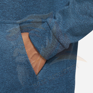 New Design Polyester/Cotton Blend Zipper up Hoodies for Men <b>Thick</b> <b>Fleece</b> Customized Winter 2 Pcs - Product Image 5
