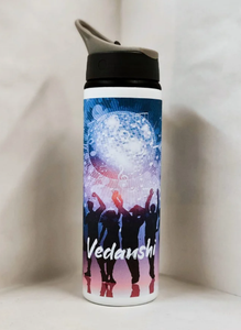 Service d'impression personnalisée de bouteilles Sipper, impression par sublimation de bouteilles Sipper, service d'impression de bouteilles Sipper avec logo personnalisé - Product Image 2