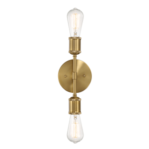 Applique da Parete Reverie a Doppia Luce per Bagno, 5"W X 10.75"H X 5"E, per Camera da Letto, Corridoio o Ingresso - Product Image 4