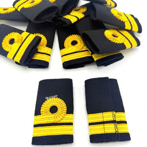 ปลอกไหล่ปักลายทองคำแบบสั่งทำจาก QUICK WAY INDUSTRIES สำหรับตกแต่งเสื้อผ้า สายรัดเดี่ยวสำหรับทำงาน ขายส่ง - Product Image 5