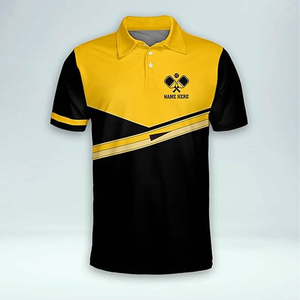เสื้อพิคเคิลบอลแบบซับลิเมชั่นสั่งทำพิเศษ ผ้าฝ้าย 100% แห้งเร็ว สำหรับฝึกซ้อมกีฬา - Product Image 2