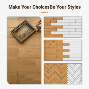 Parquet en chêne blanc véritable de haute qualité, construction technique, parquet contrecollé pour hôtel, provenant d'une usine au Vietnam - Product Image 2