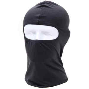Balaclava noire, masque intégral unisexe, extérieur, 100% polyester, respirant, coupe-vent, protection solaire, adulte, 56-58 cm - Product Image 5