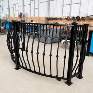 Diseños de barandillas de balcón de hierro forjado personalizados para transformar el exterior de su hogar con una elegancia y seguridad inigualables - Product Image 2